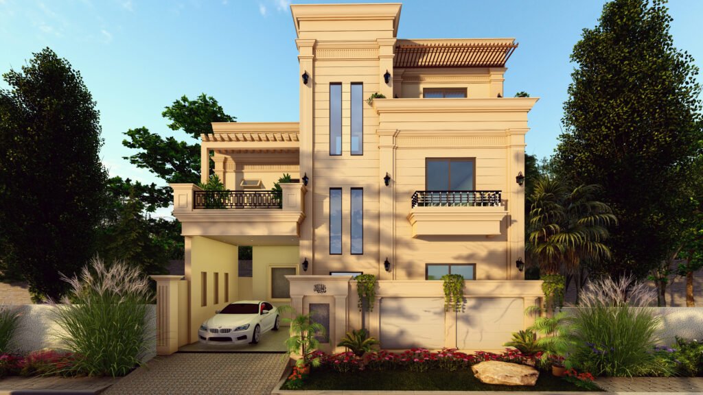 8 Marla House Design in Pakistan (Complete Set of Drawings) - CostZone
