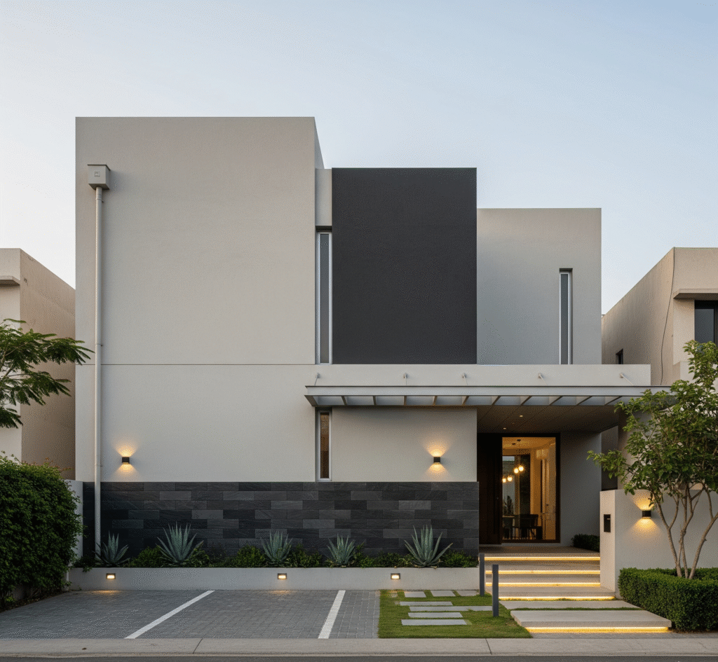 5 Marla simple house elevation