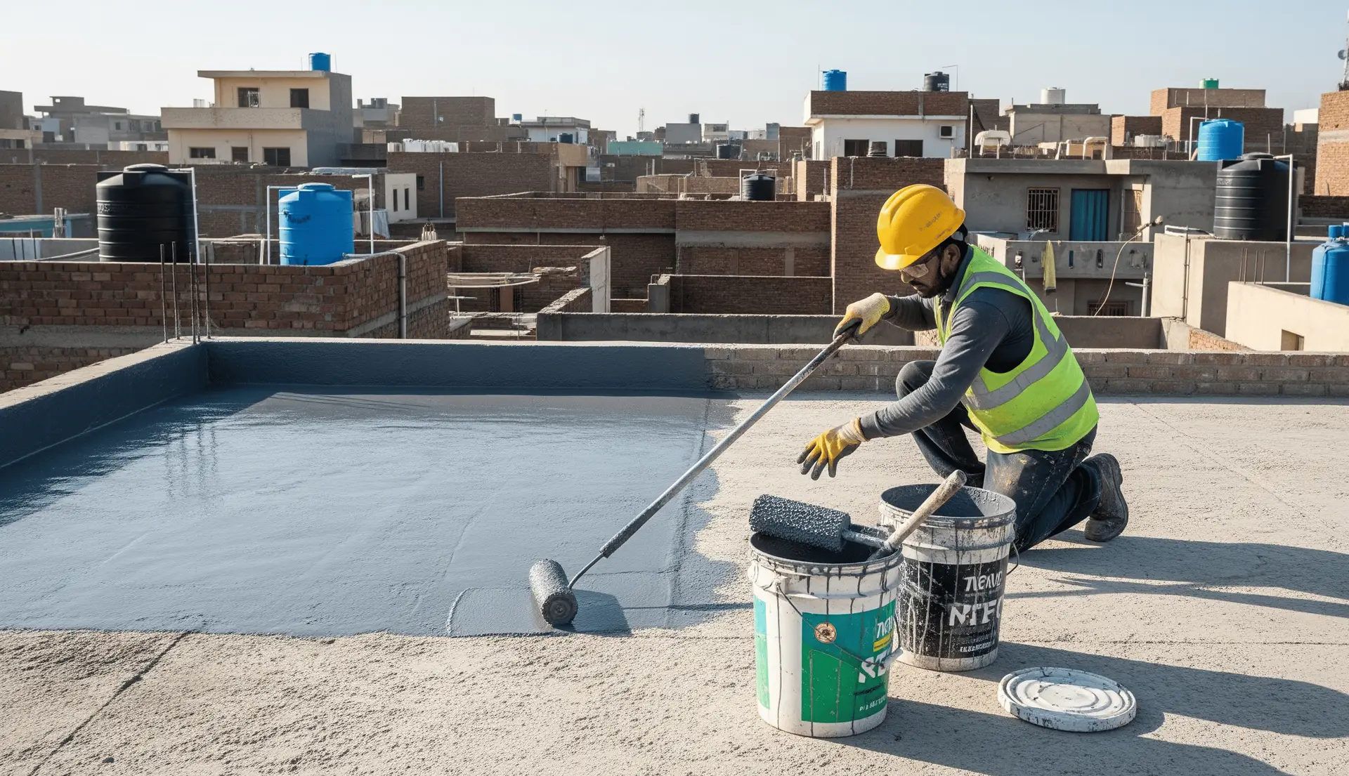 Roof & Basement Waterproofing in Pakistan – Cost & Methods 2025