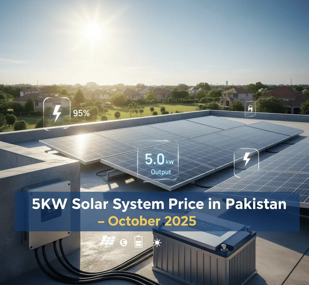 5kW solar system price in Pakistan