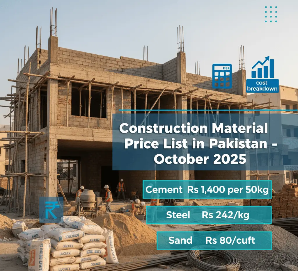 Construction Materials Price in Pakistan