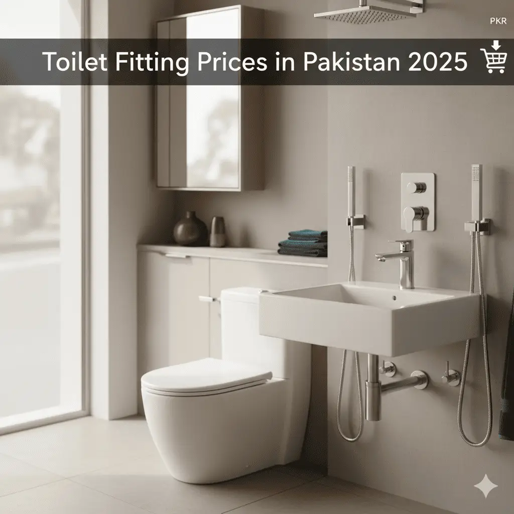 Toilet Fittings Price in Pakistan in November 2025