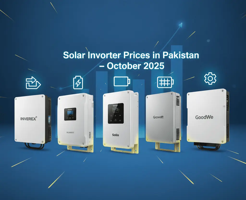 Solar Inverter Price Pakistan 2025 – Latest Market Rates in October