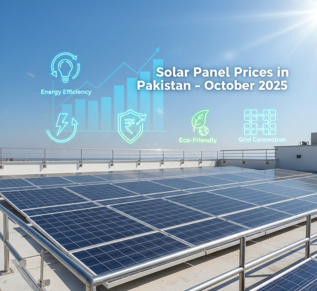 Solar Panel Prices in Pakistan – October 2025 Updated Rate List