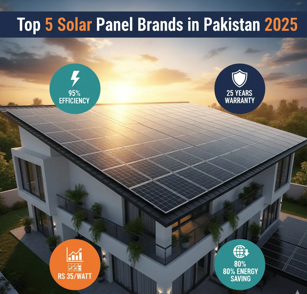 Top 5 Solar Panels Brands in Pakistan and Cost Comparison