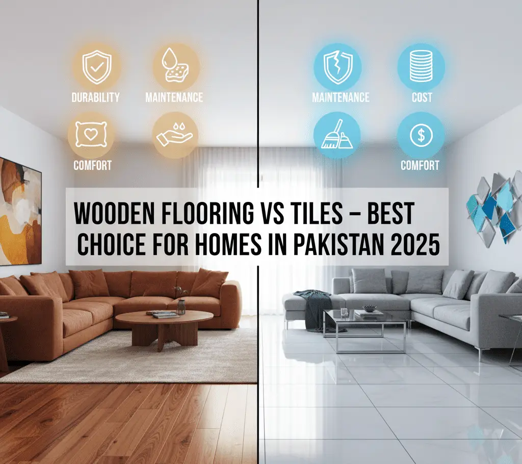 Wooden Flooring vs Tile flooring. Cost & Quality Comparison.
