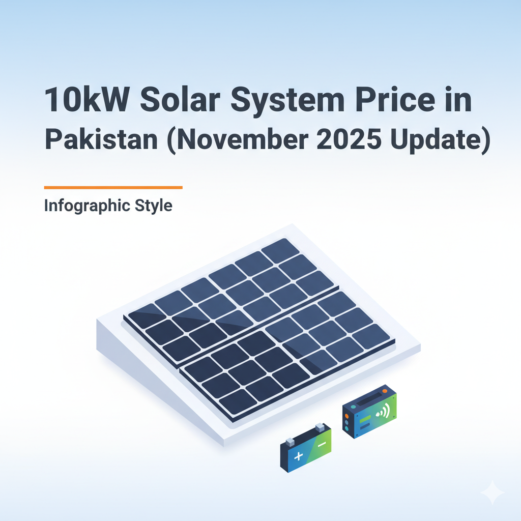 10kW Solar System Price in Pakistan (November 2025)