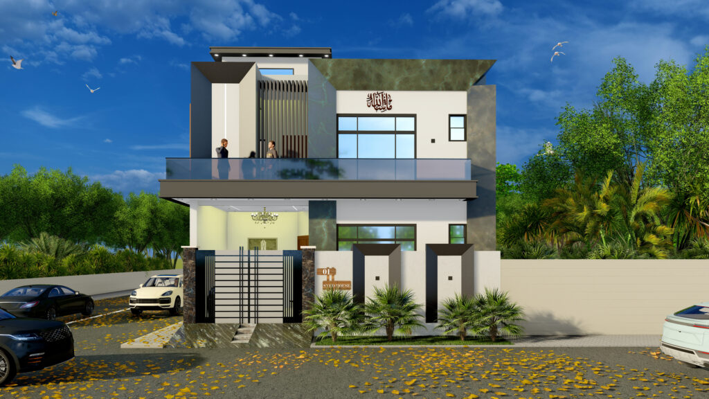 5 Marla Modern house Design in Pakistan