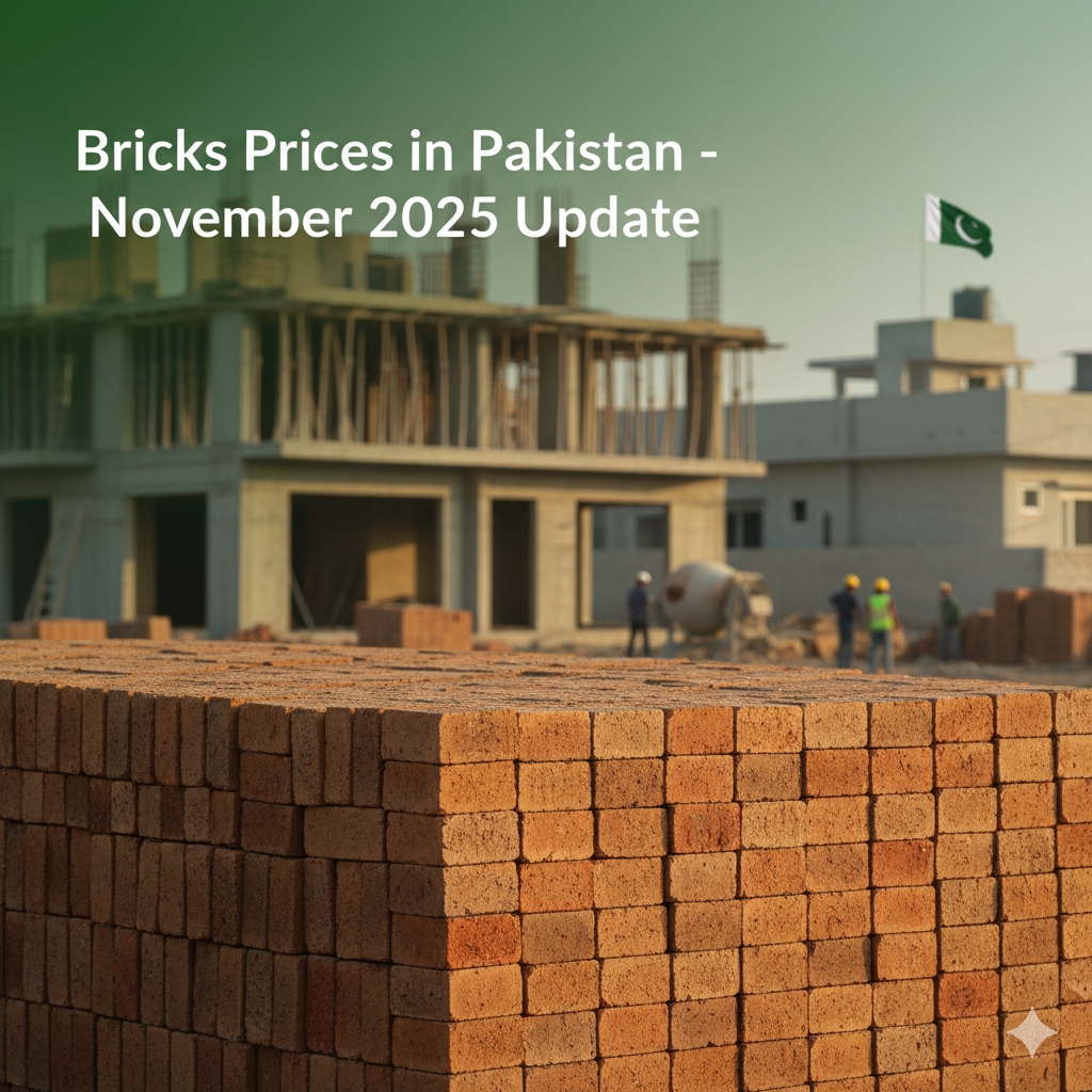 Bricks Prices in Pakistan in November 2025 – Updated Rates