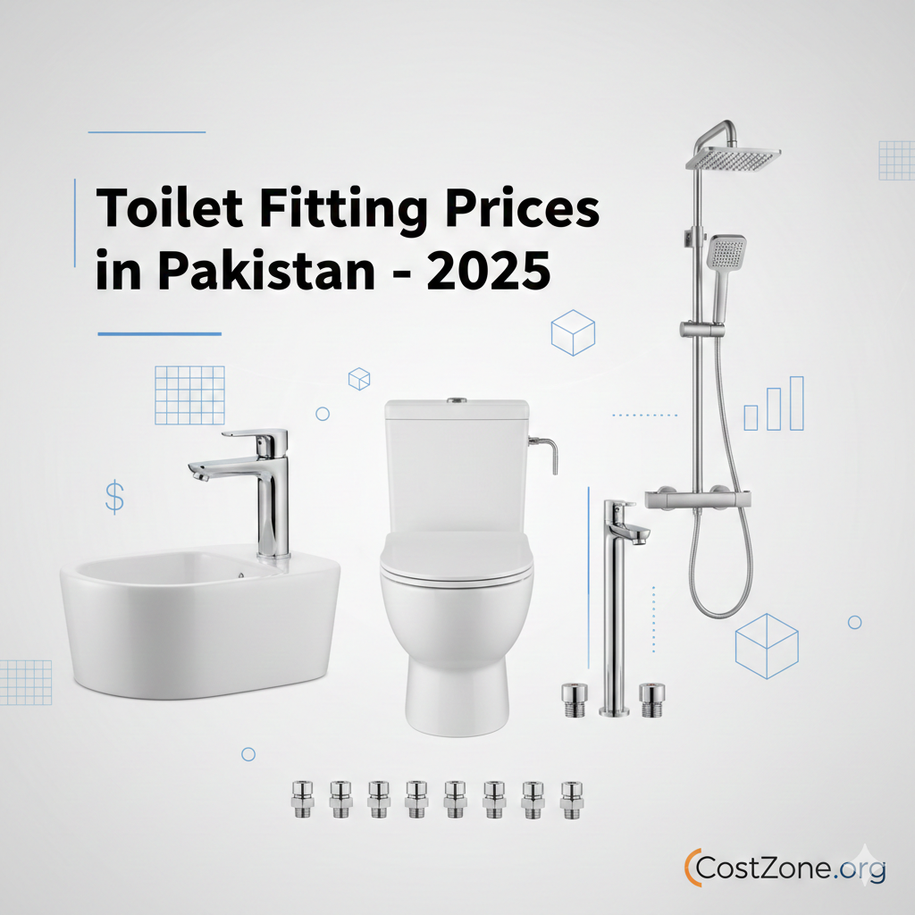 ''Toilet Fitting Prices in Pakistan"