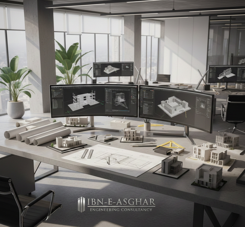 ''IBN-E-ASGHAR Engineering Consultancy | Best Architects & Interior Designers in Pakistan''