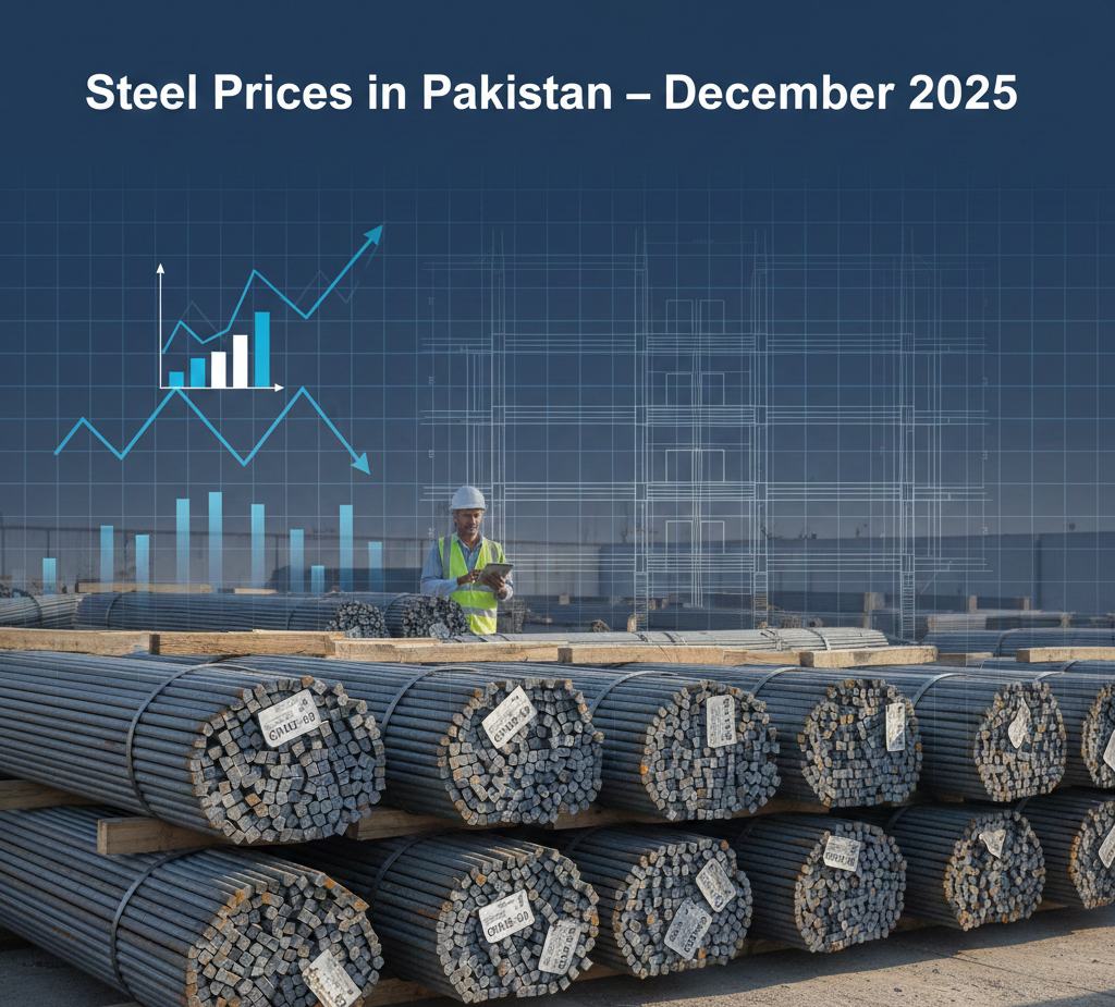 ''Steel Prices in Pakistan in December 2025 | Latest Rates''