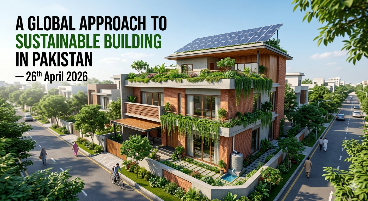 "A Globle Approach to Suntainble Building in Pakistan 26th April 2026"