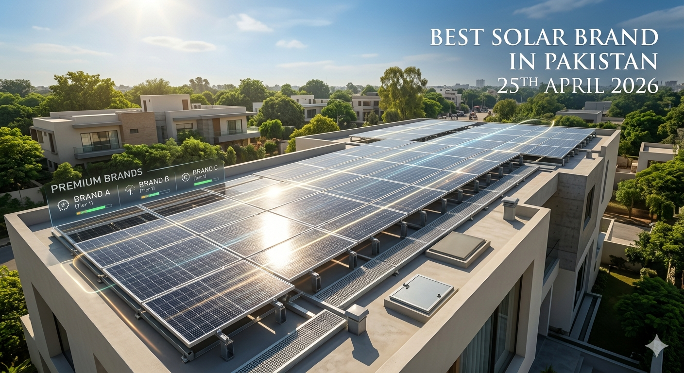 "Best Solar Brand in Pakistan 25th April 2026"