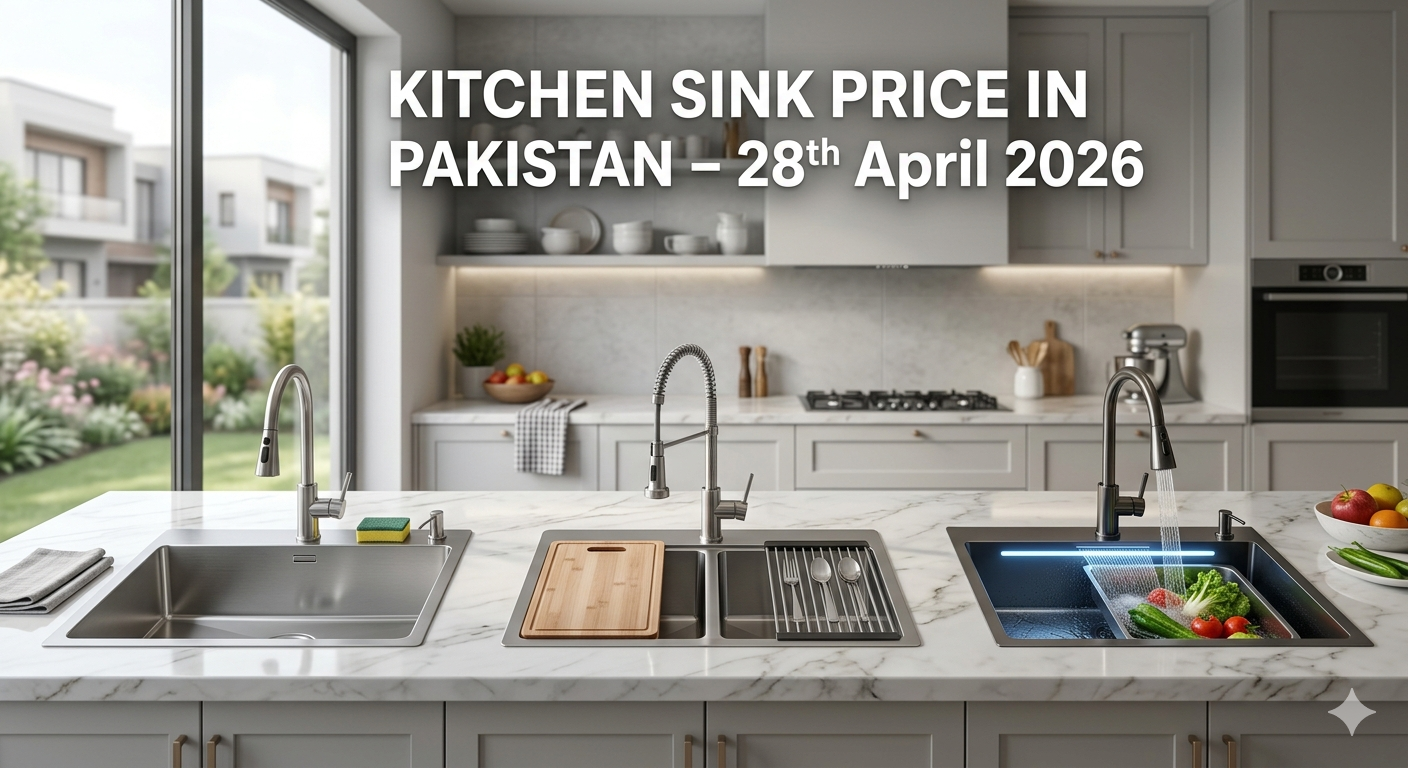 "Kitchen Sink Price in Pakistan 28th April 2026"