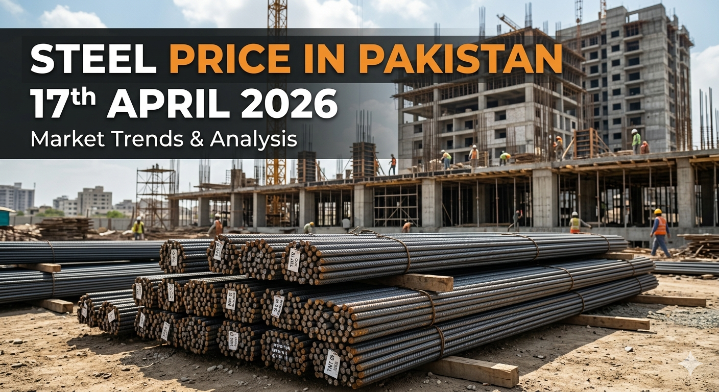 "Steel price in Pakistan 17th April 2026"