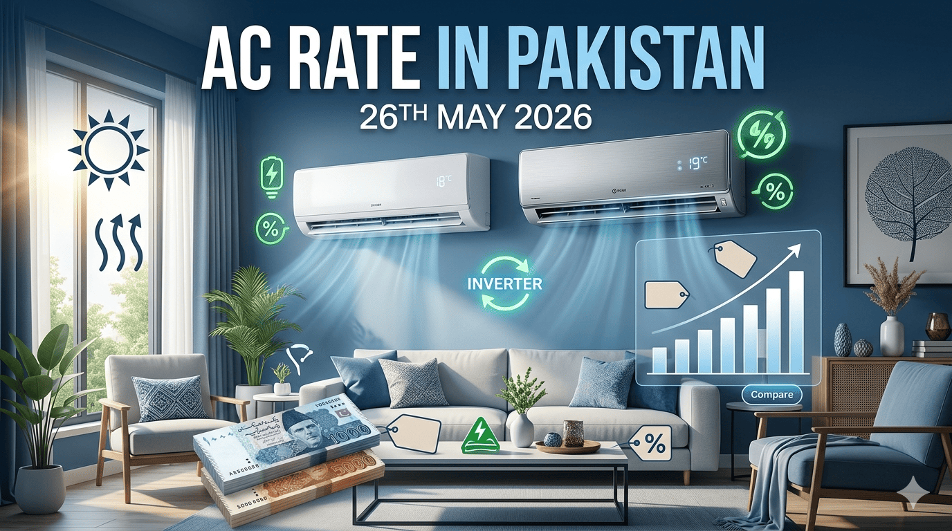 "AC Rate in Pakistan 26th May 2026"