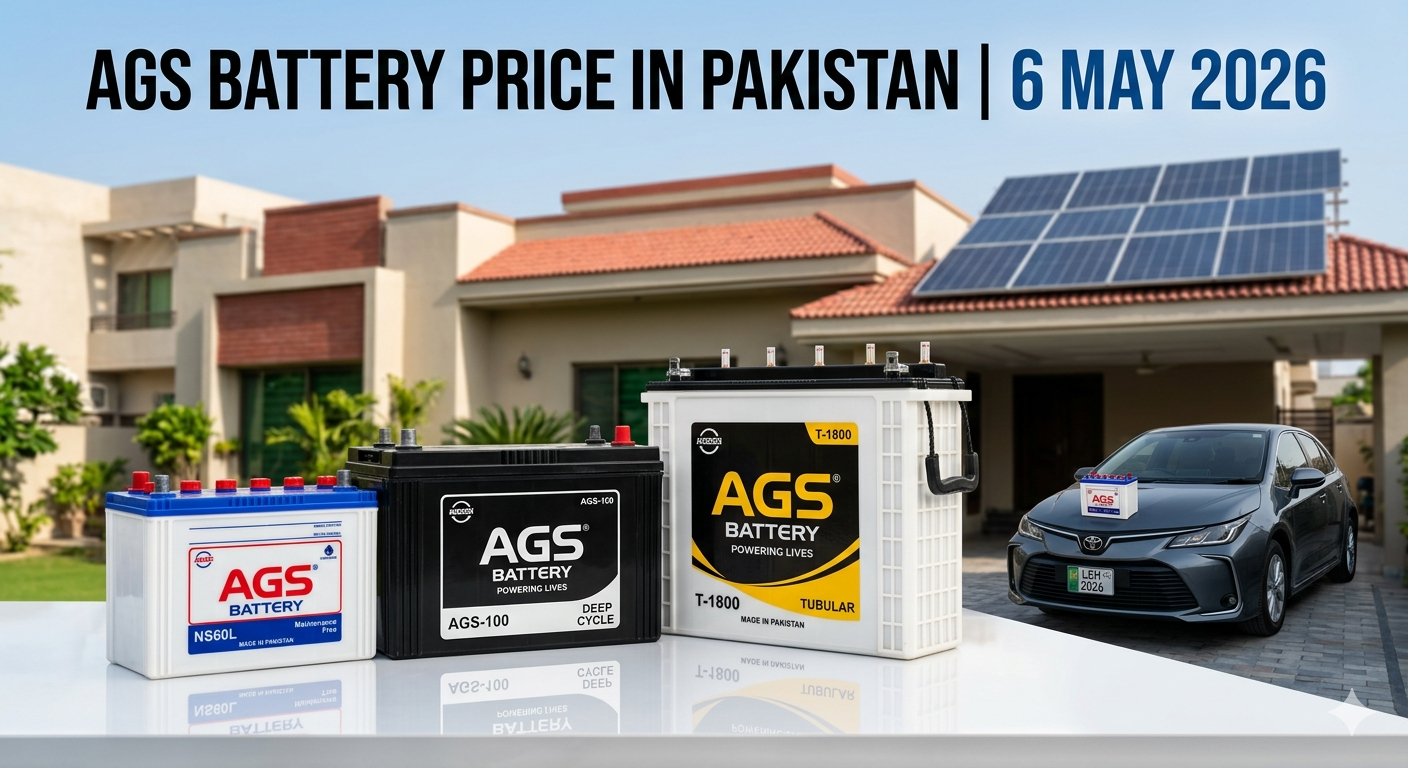 "AGS Price in Pakistan 6 May 2026"