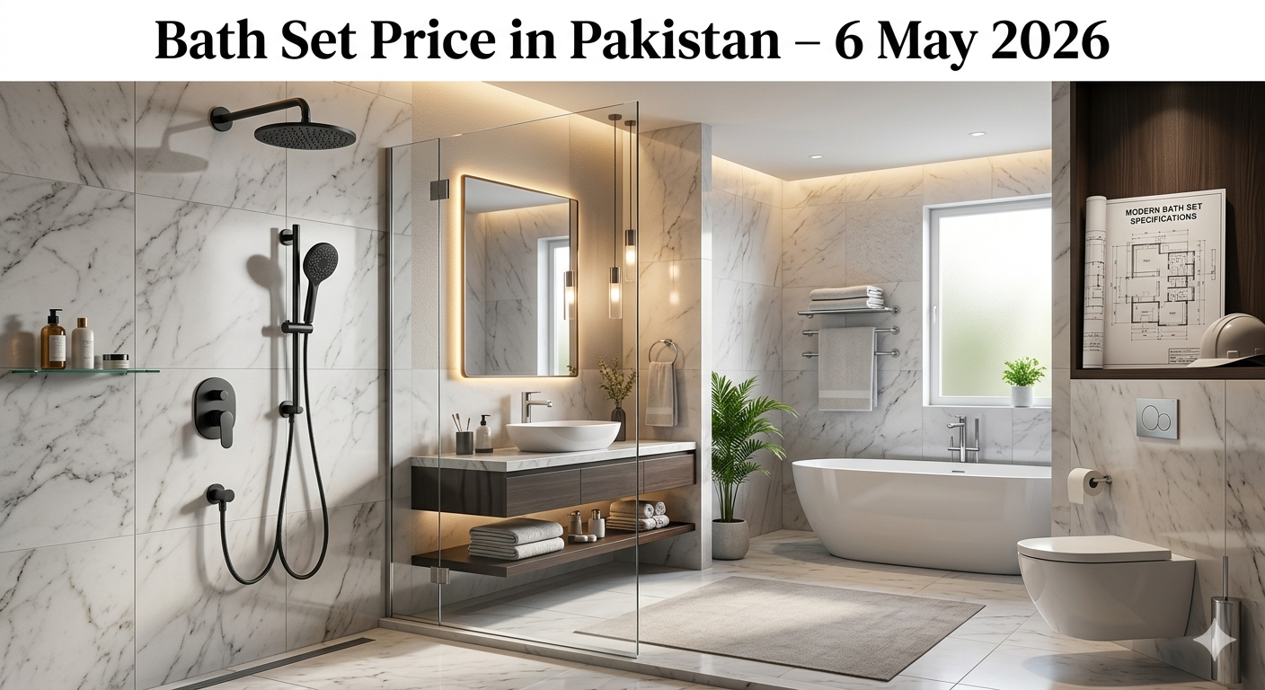 "Bath Set Price in Pakistan 6 May 2026"