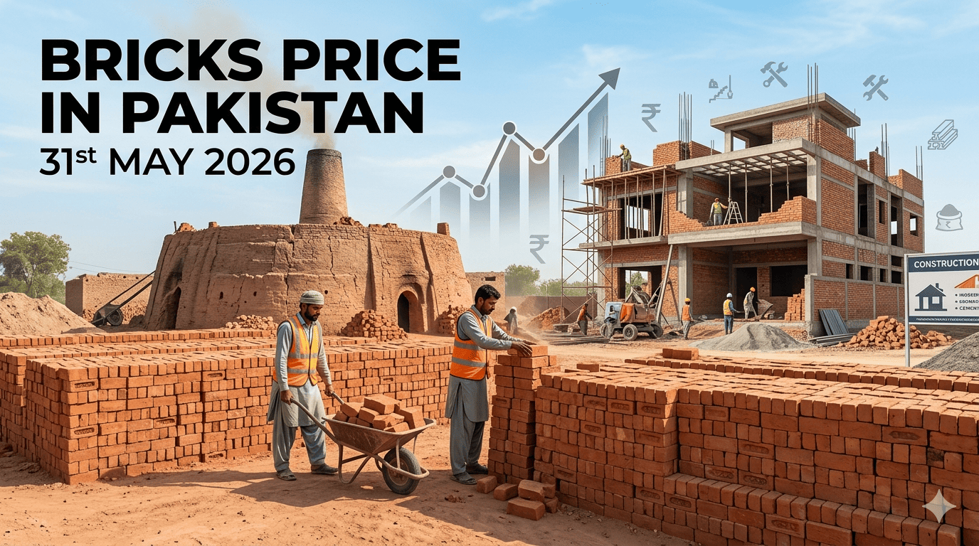 "Bricks Price in Pakistan 31th May 2026"