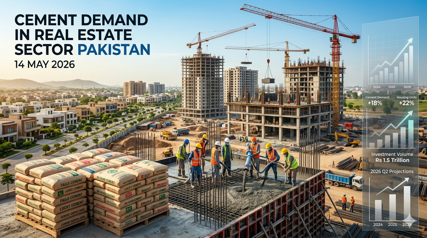 "Cement Demand in Real Estate Sector Pakistan 14 May 2026"