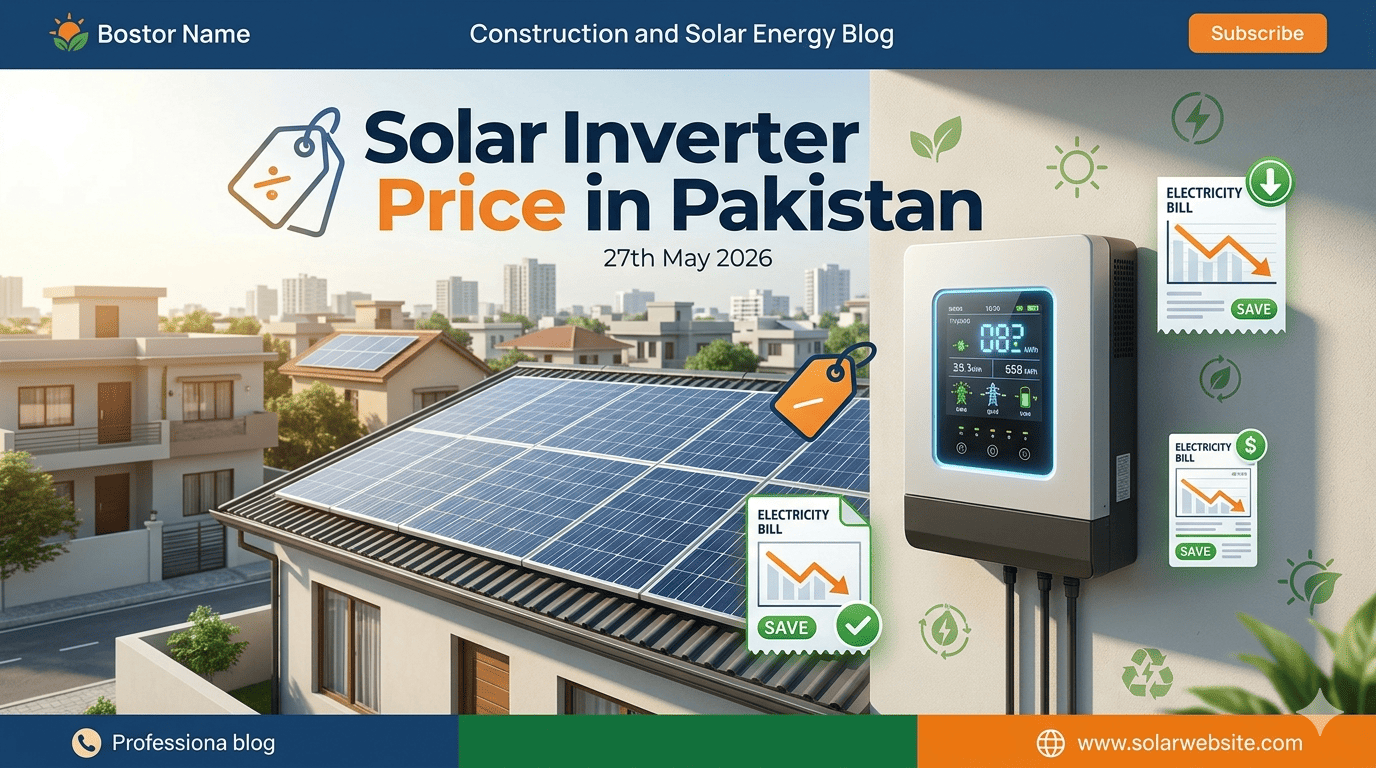 "Solar Inverter Price in Pakistan 28th May 2026"
