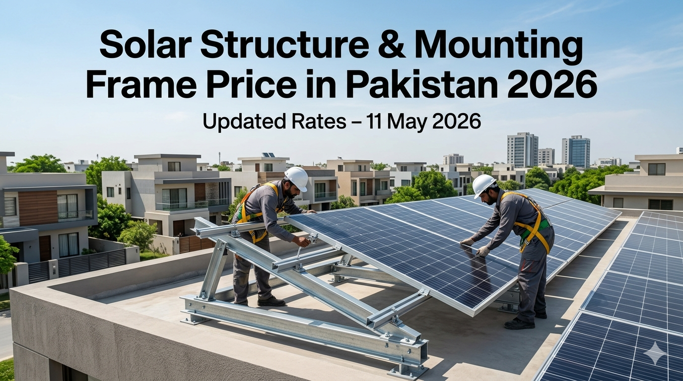 "Solar Structure and Frame Price in Pakistan 11 May 2026"