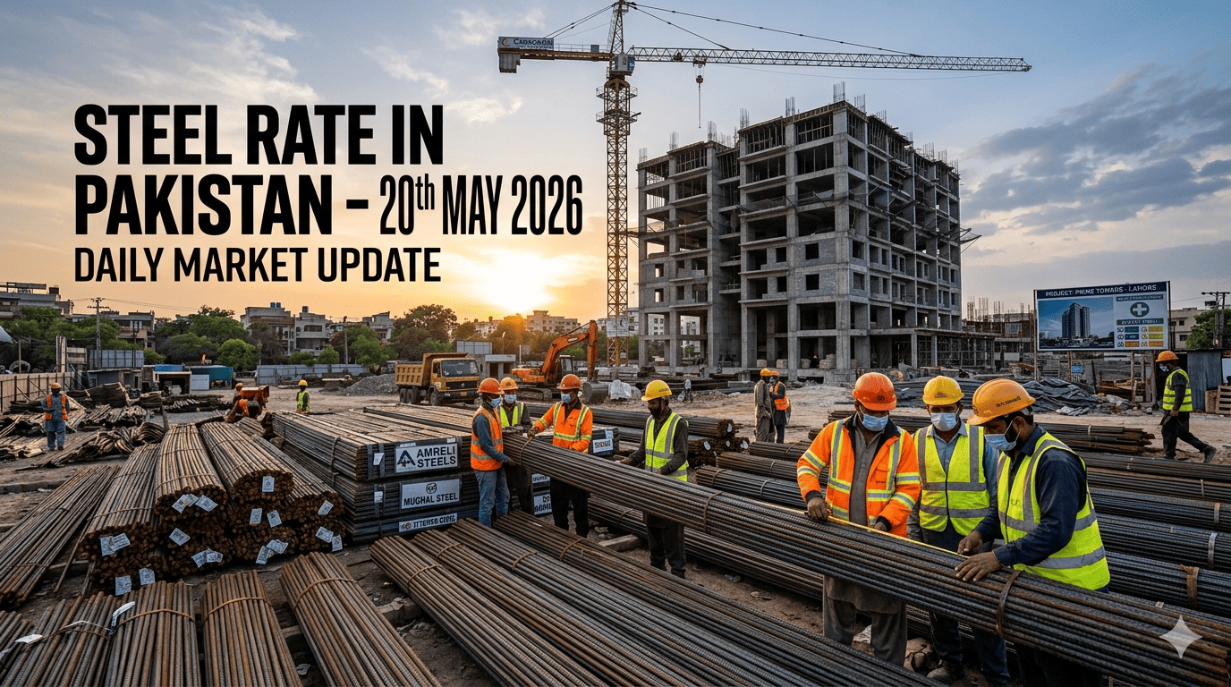 "Steel Rate in Pakistan 19th May 2026"