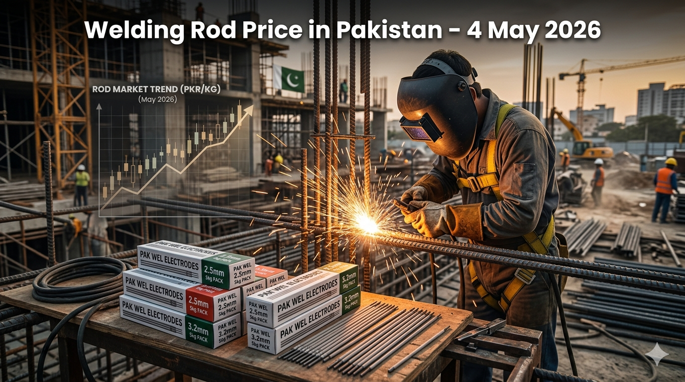 "Welding Rod Price in Pakistan 4 May 2026"