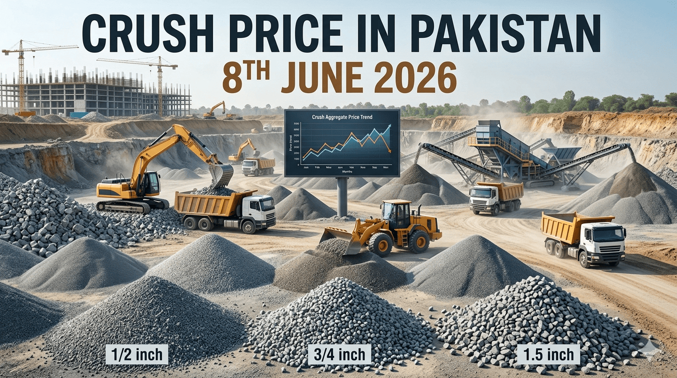 "Crush Price in Pakistan 8th June 2026"