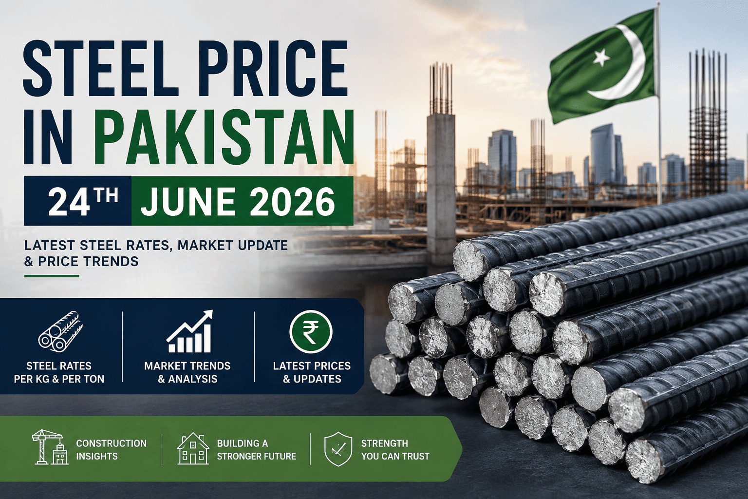 "Steel Price in Pakistan 24th June 2026"