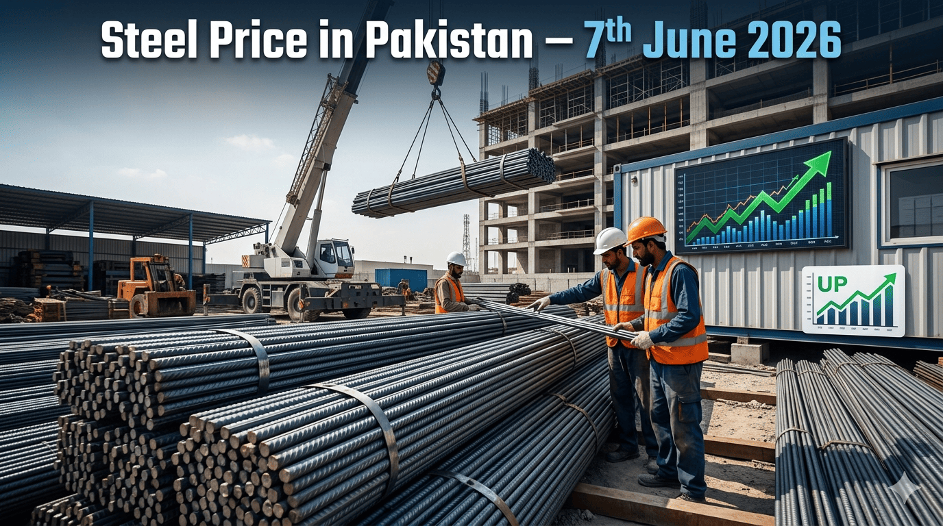 "Steel Price in Pakistan 7th June 2026"
