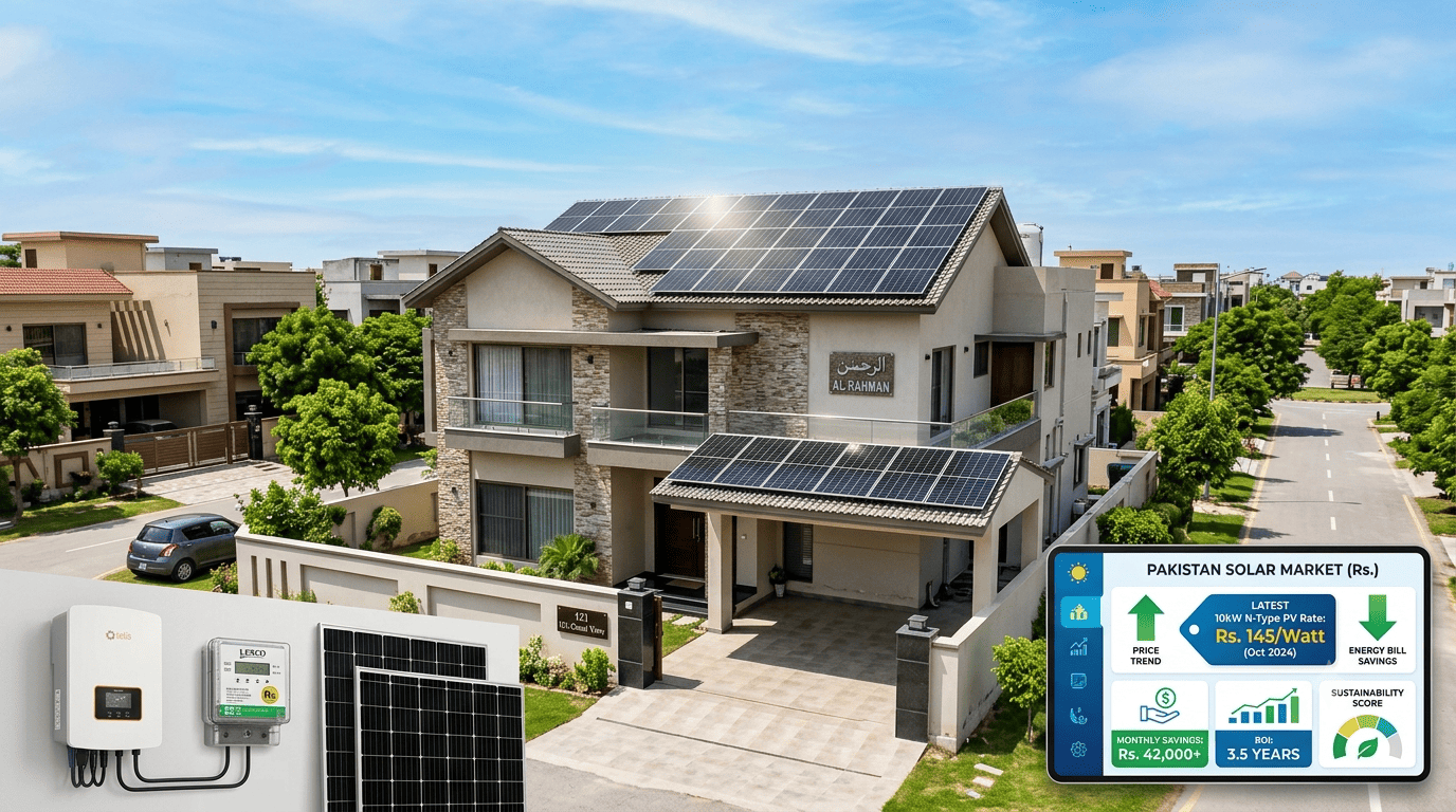 "10kW Solar System Price in Pakistan 11th July 2026"