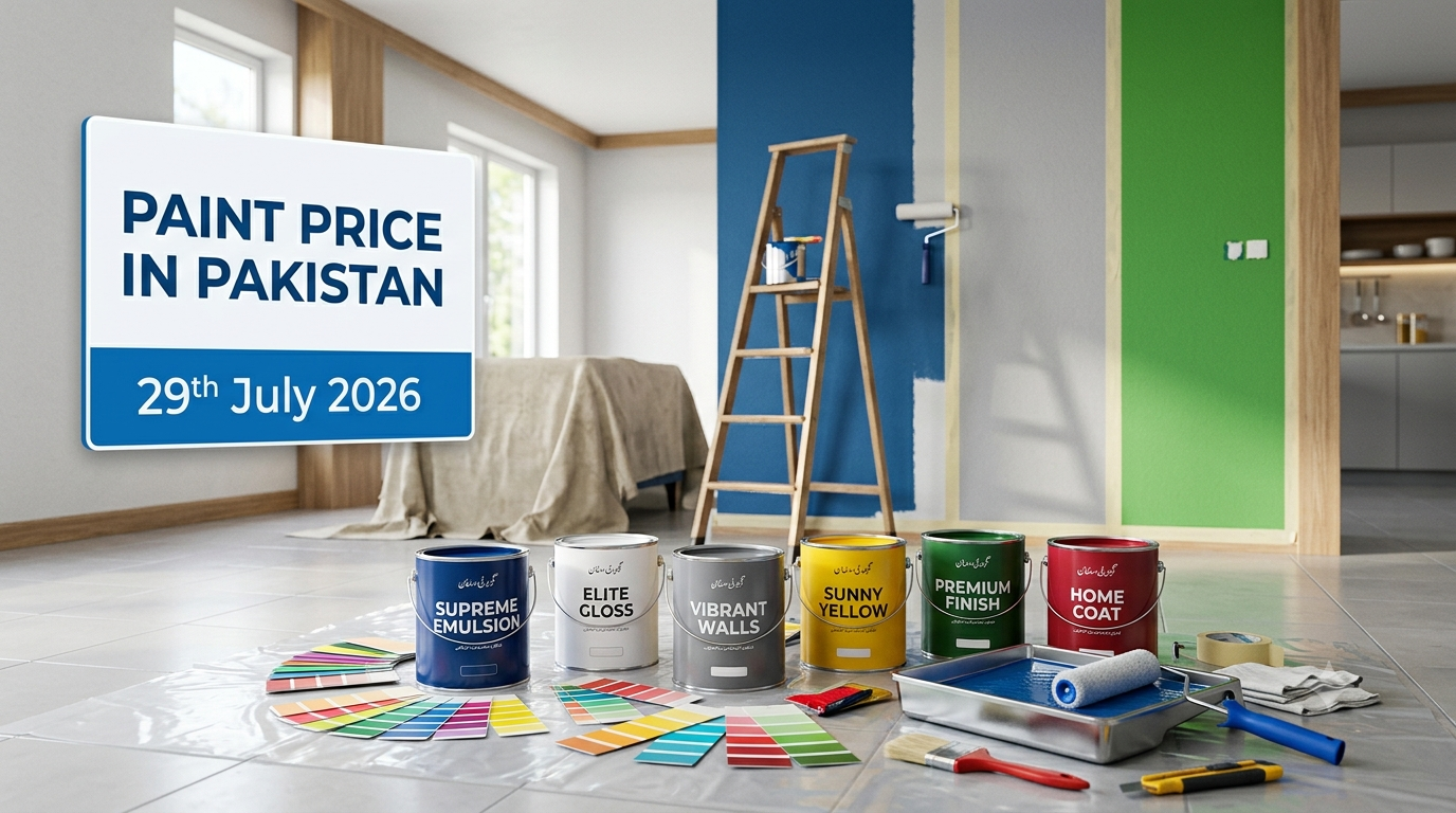 Paint Price in Pakistan 29th July 2026"