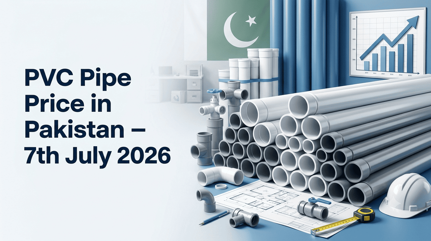 "PVC Pipe Price in Pakistan 7th July 2026"