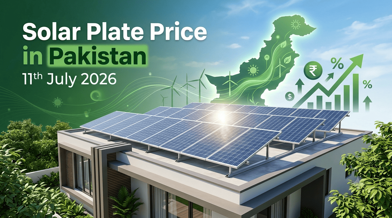 "Solar Plate Price in Pakistan 11th July 2026"