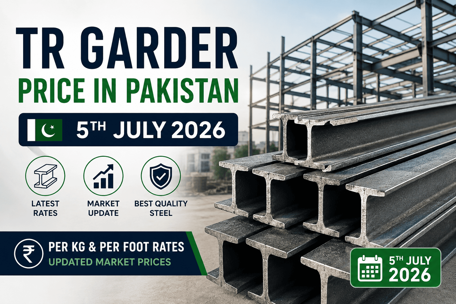 "TR Garder Price in Pakistan 5th July 2026"