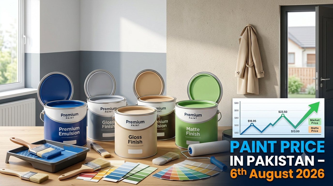 "Paint Price in Pakistan 6th August 2026"