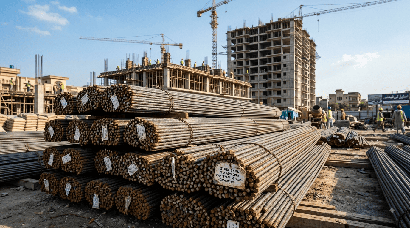 "Steel Price in Pakistan 12th August 2026"
